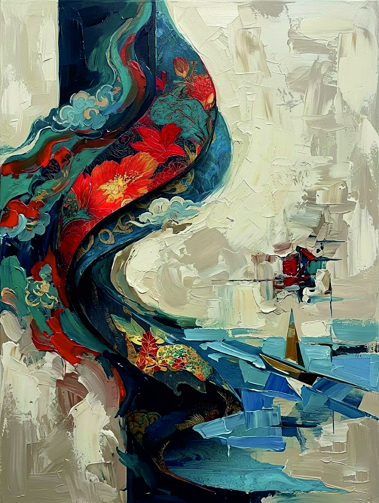 The Abstract Floral Fusion