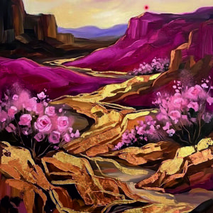 Bloom of the Gilded Canyon