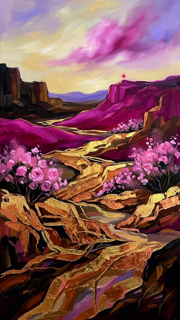 Bloom of the Gilded Canyon