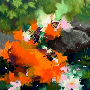 Ethereal Bloom in Flux