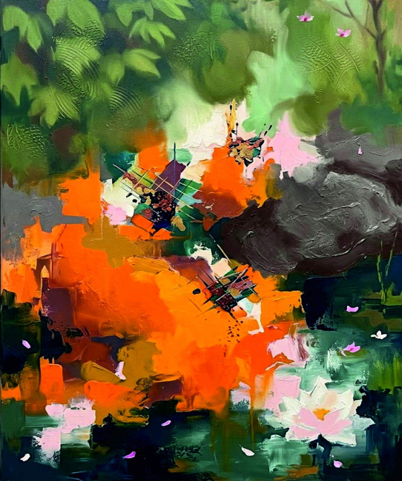 Ethereal Bloom in Flux